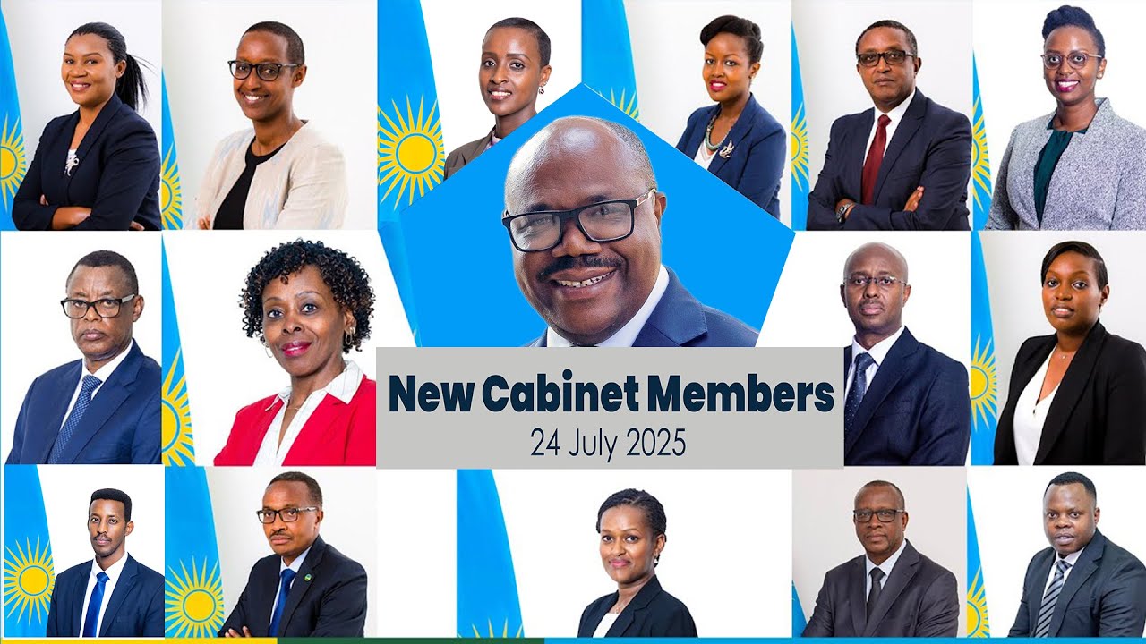 Amateka y'ABAMINISITIRI 31🇷🇼 bagize Guverinoma nshya ya Rt Hon Dr. Justin Nsengiyumva