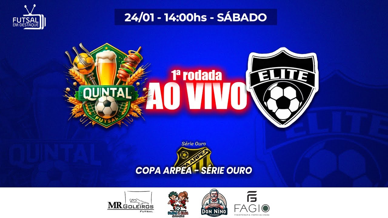 COPA ARPEA - SÉRIE OURO -QUINTAL X ELITE
