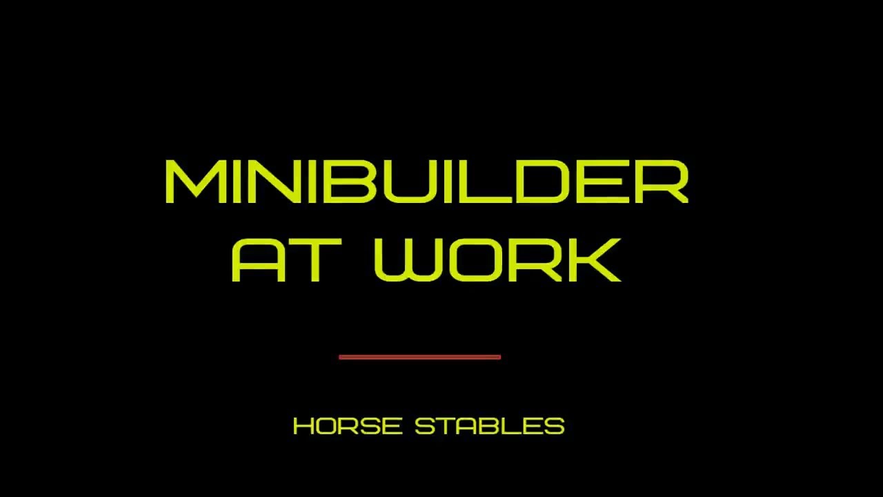 Minibuilder at work - Agricoltura