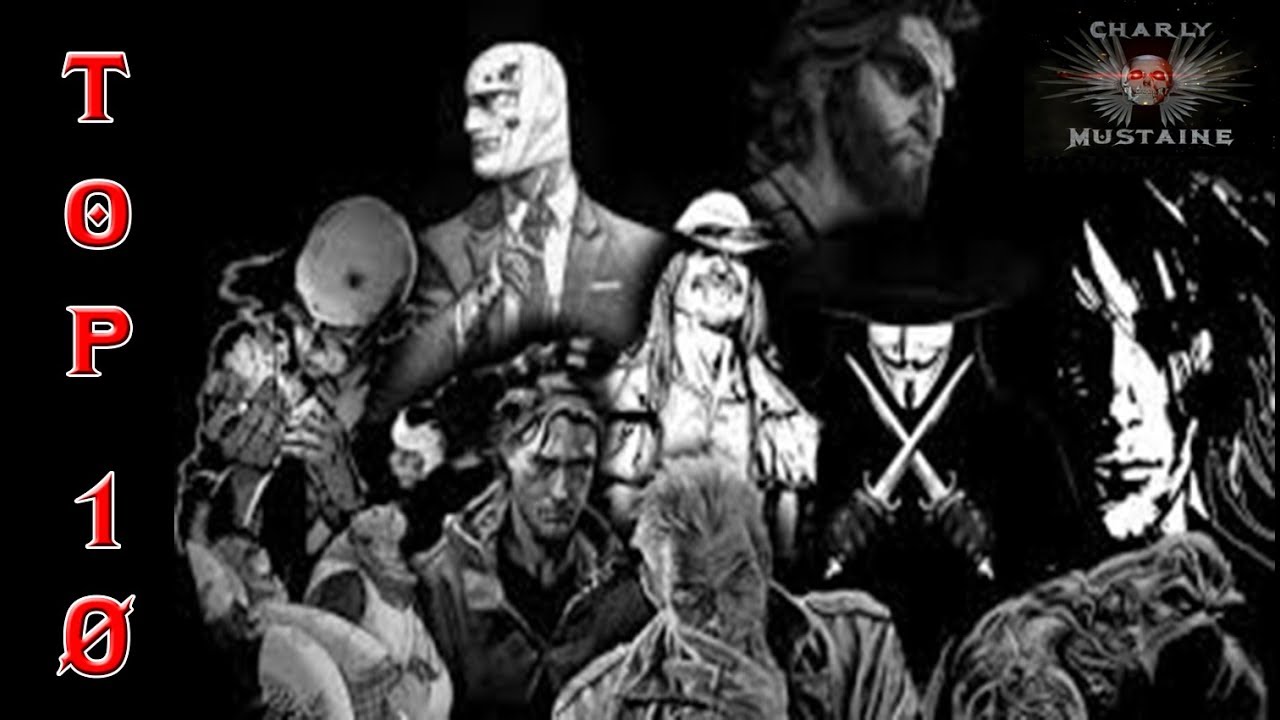 ¡¡¡LOS 10 MEJORES ANTI-HEROES DEL COMIC!!!