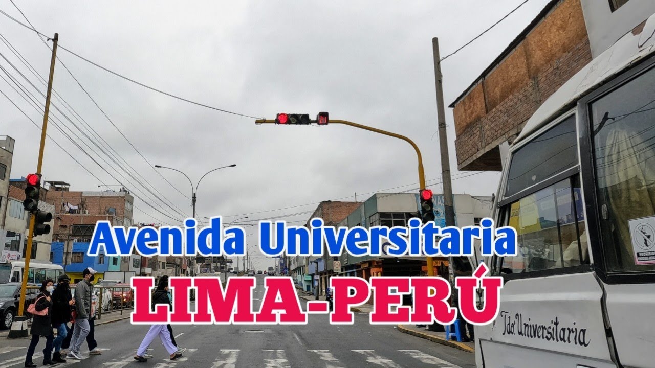 LIMA PERÚ:RECORRIENDO LA AV UNIVERSITARIA-DÍA  12 DE JUNIO DE 2022