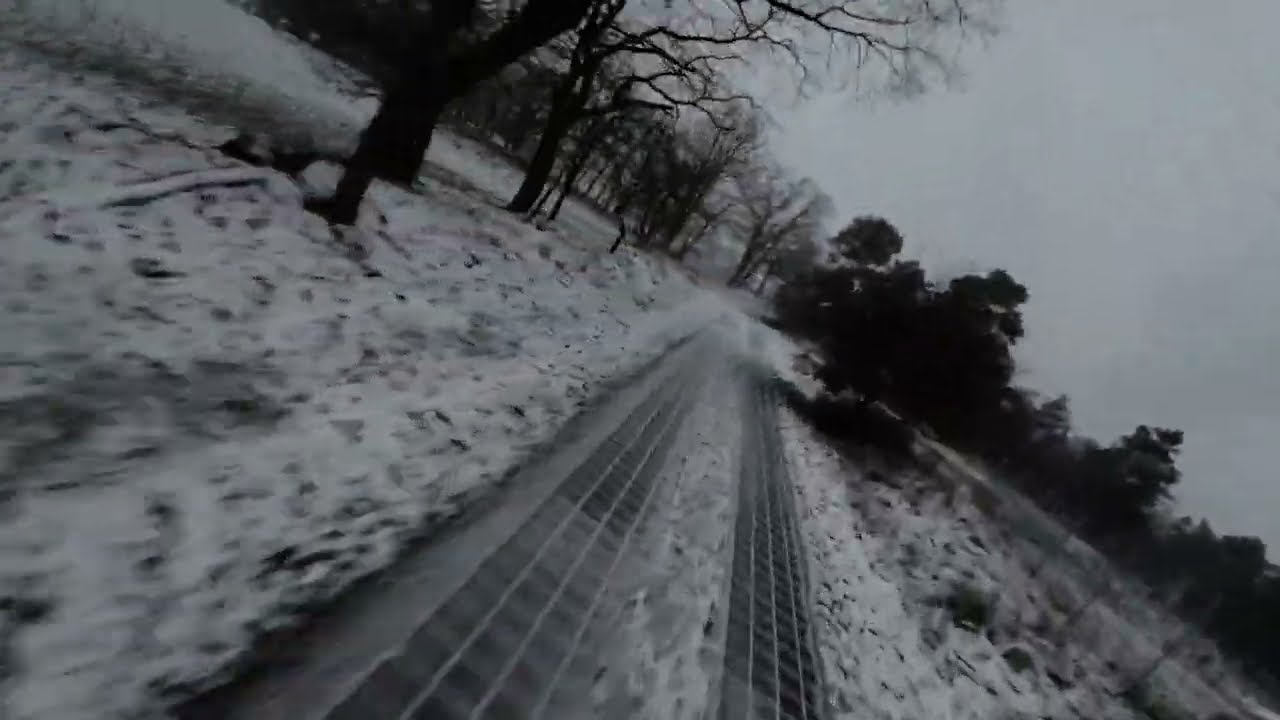 Snowy Day / Nur ein Wort  #fpv #snowyday #cold