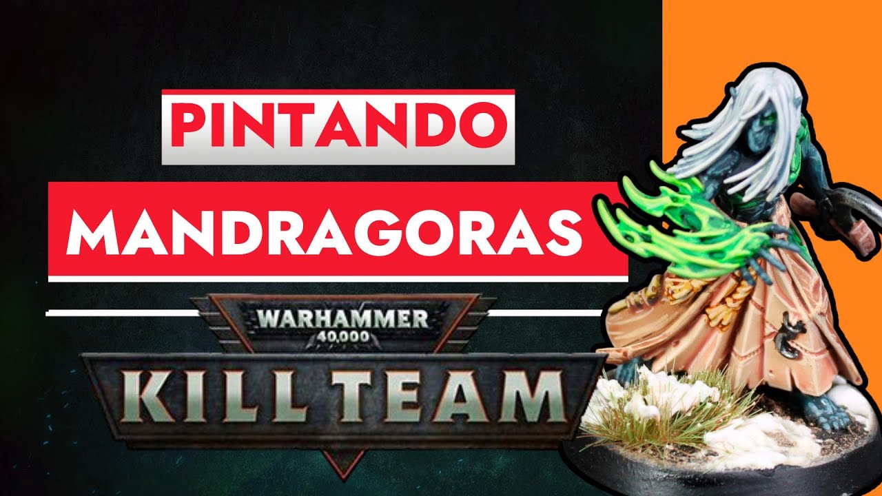 Como pintar Mandragoras (Mandrakes) para KillTeam de Games Workshop