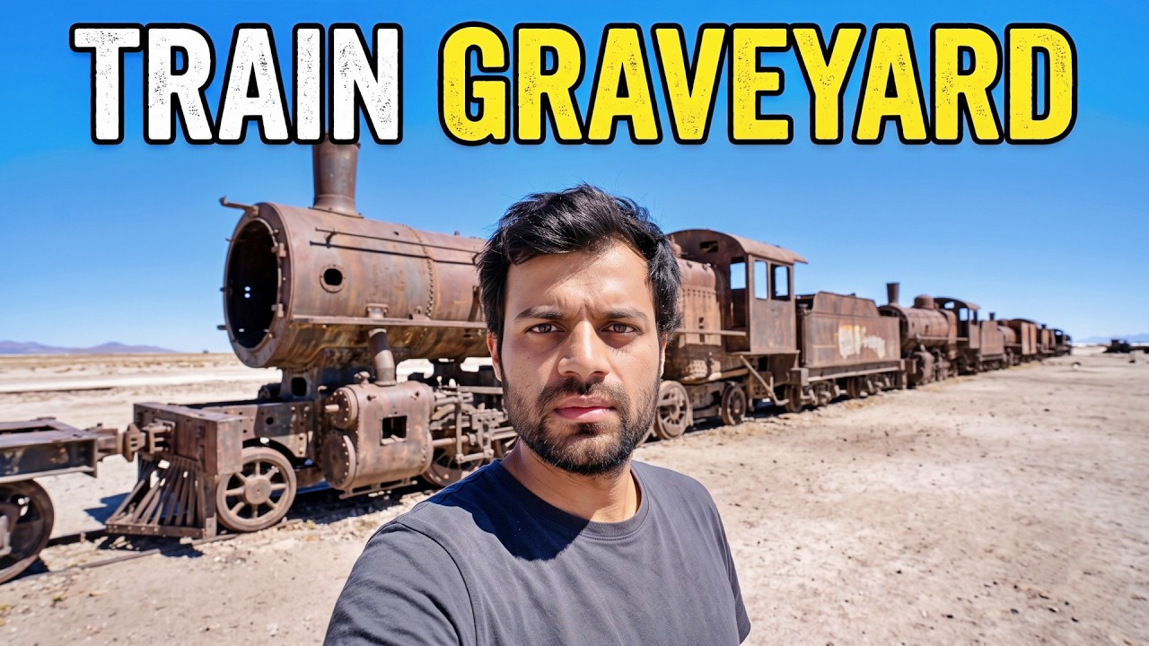I Found a Train Graveyard in the Bolivian Desert 🇧🇴