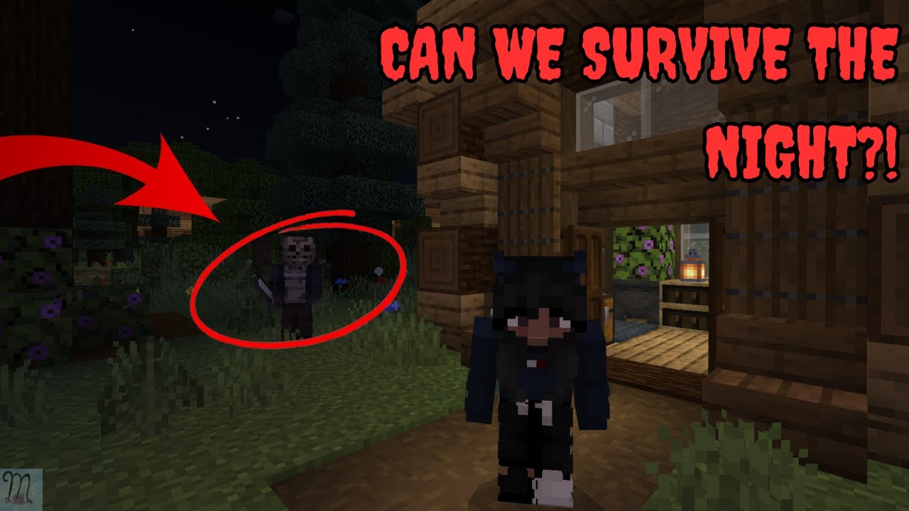 surviving a night in the woods with a MURDERER on the loose?! - MM2
