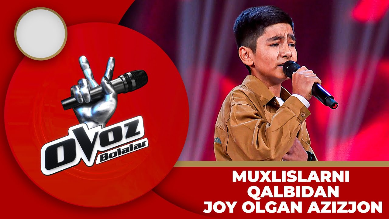 Ovoz Bolalar - AZIZJON FAYZULLAYEV  | ONA - SHOHRUX ERGASHEV @TheVoiceofUzbekistan
