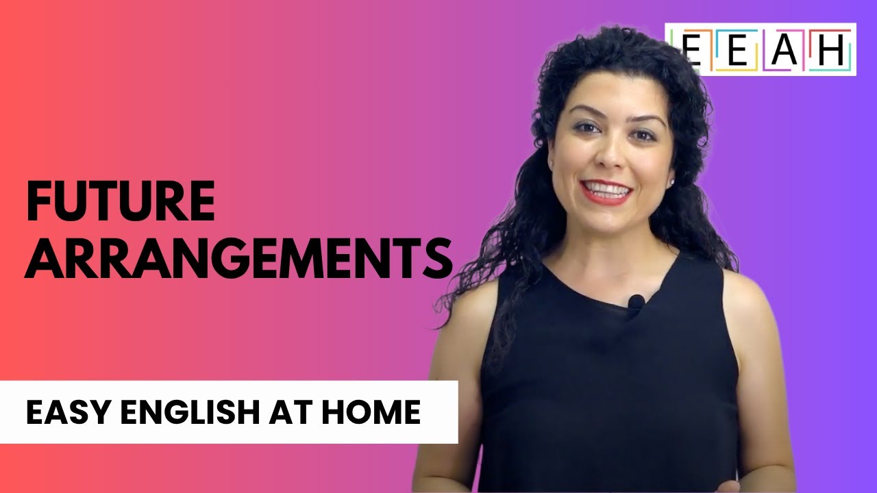 Pre-intermediate English #9: Present Continuous Tense for Future Arrangements | Easy English at Home