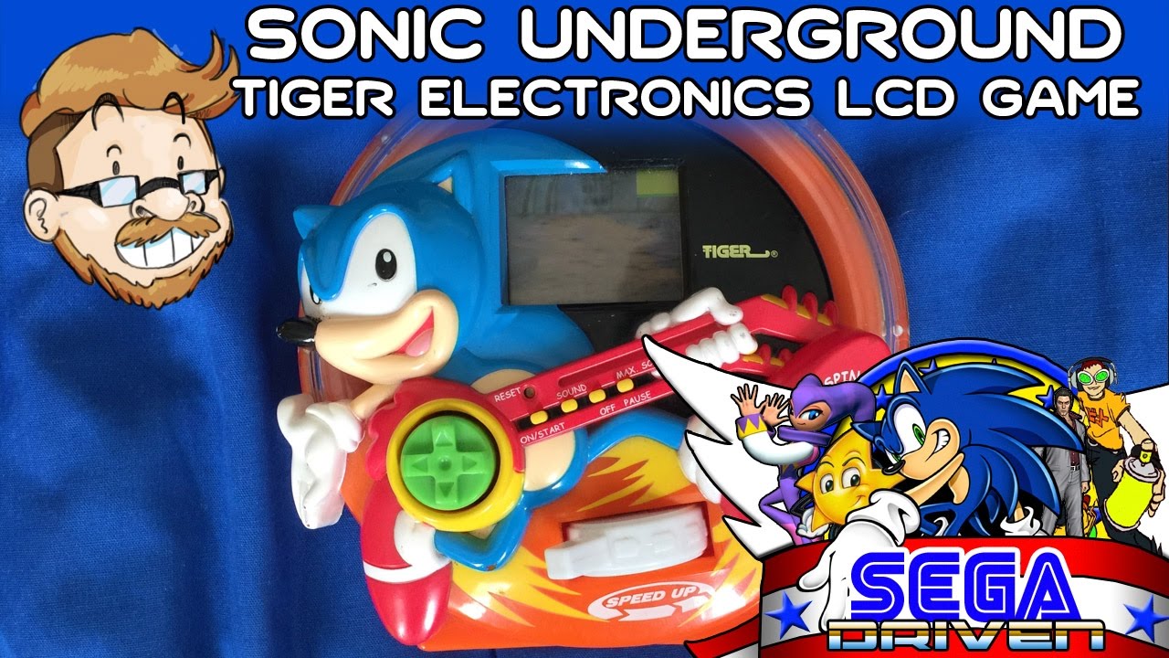 Sonic Underground Tiger Electronics LCD Game | SEGADriven
