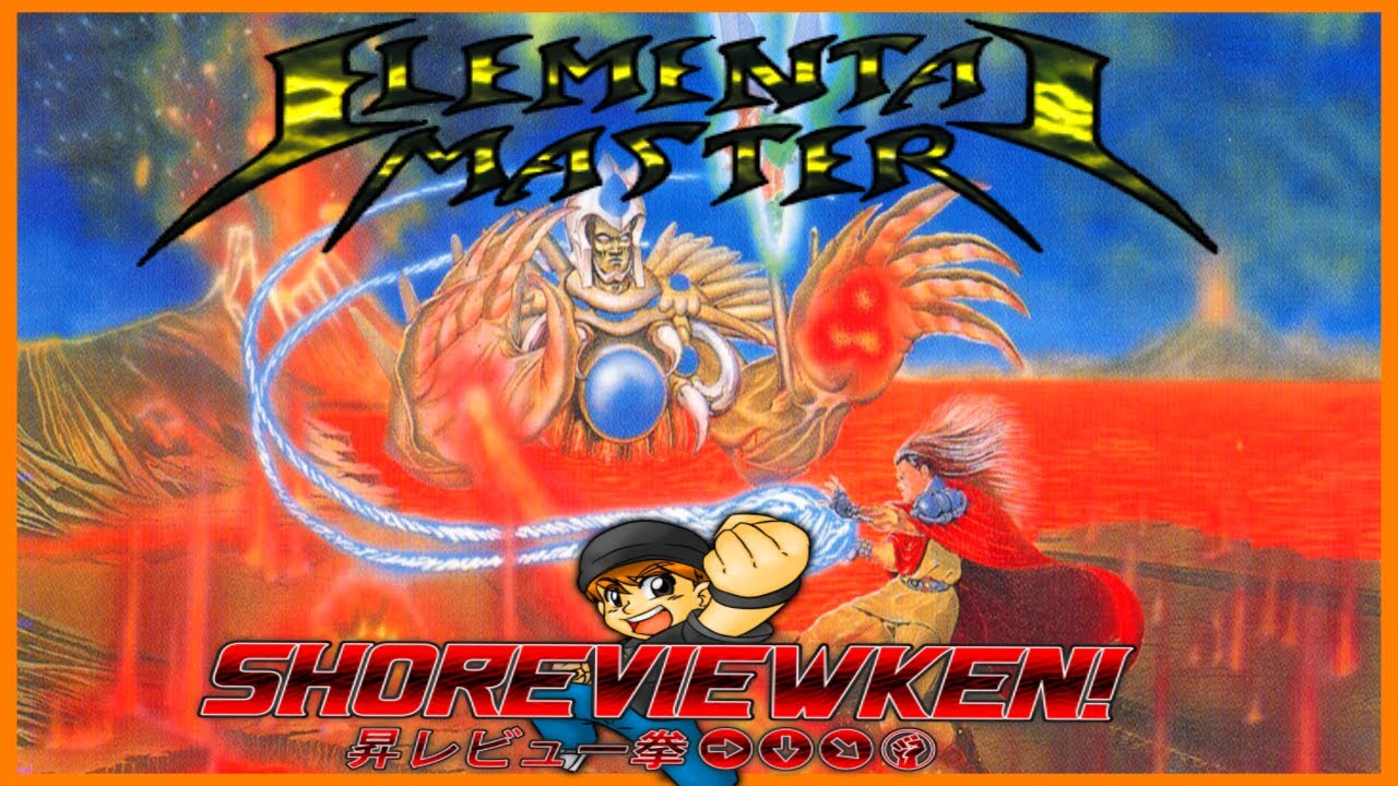 ELEMENTAL MASTER for Mega Drive [SHOREVIEWKEN!]