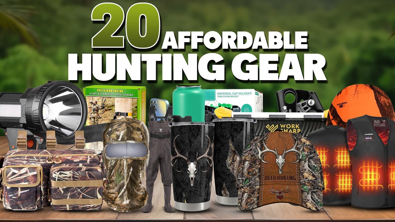 Top 20 Affordable Hunting Gear on Amazon for Serious Hunters
