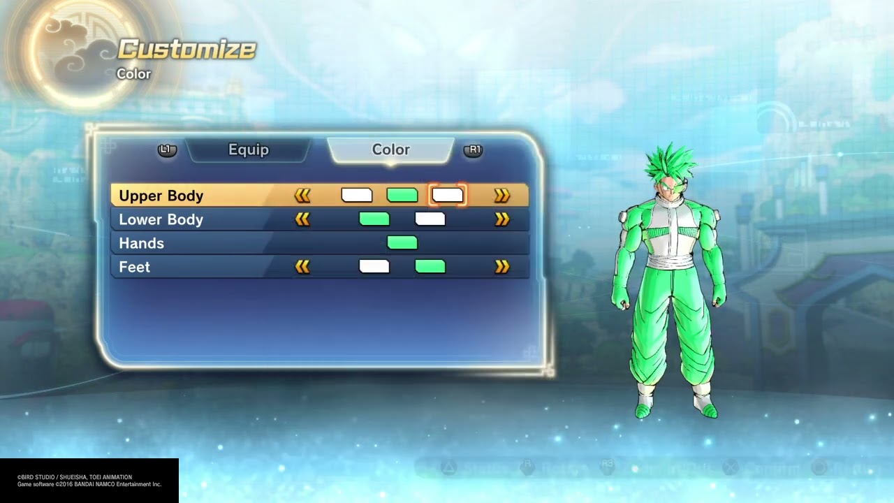 Making a op CAC in DRAGON BALL XENOVERSE 2