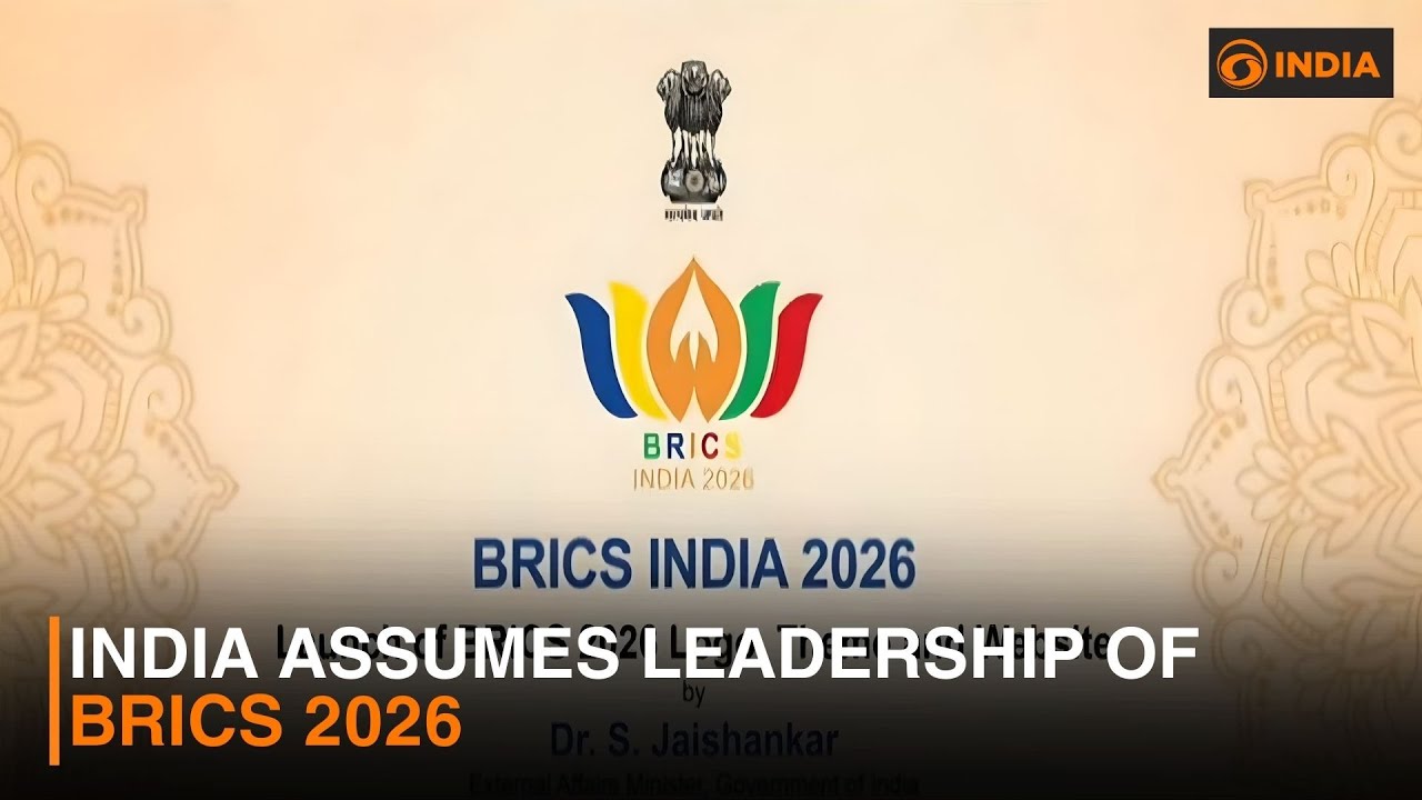 India assumes leadership of BRICS 2026
