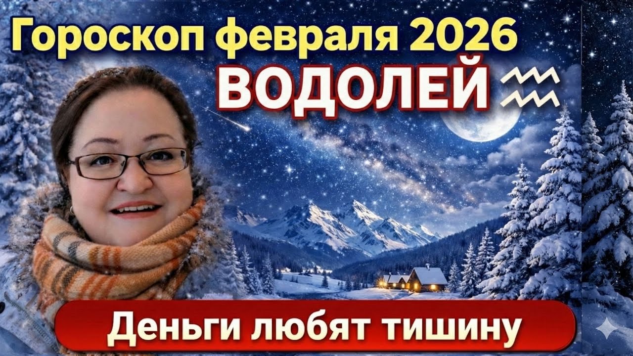 ВОДОЛЕЙ Гороскоп февраля 2026.Электростанция имени Меня: Как обновиться, разбогатеть и не взорваться