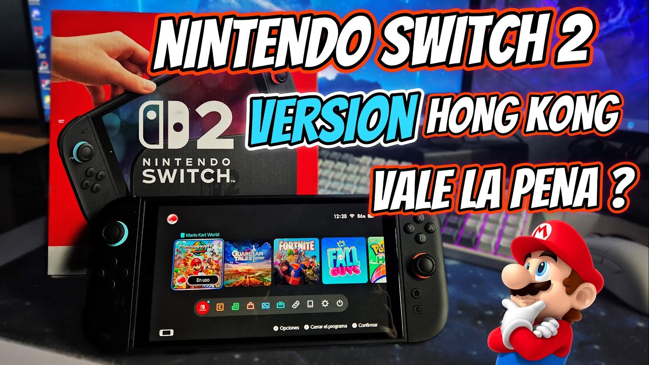 SWITCH 2 DE HONG KONG VALE LA PENA? - PRUEBAS EN JUEGOS y UNBOXING