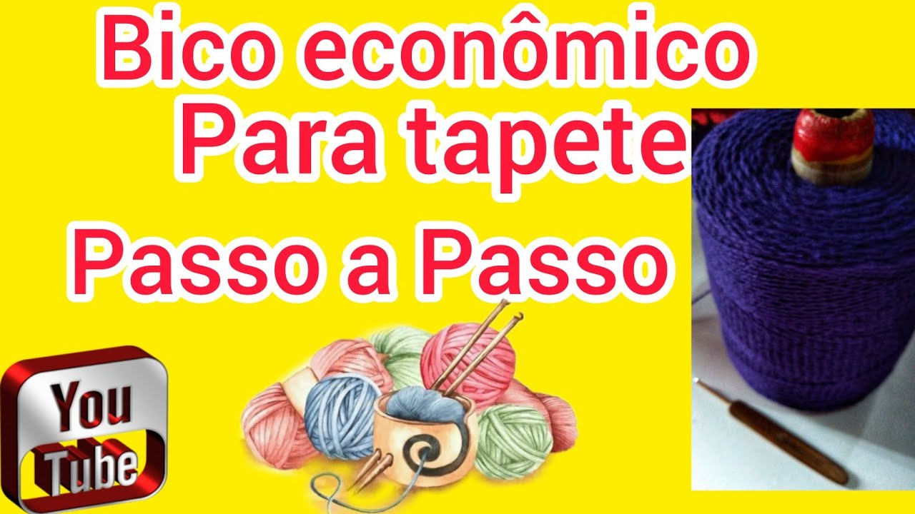 ❤Bico econômico  para tapete❤