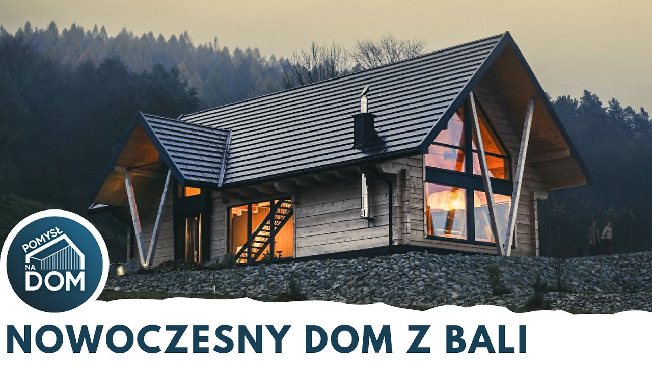 Idealne połączenie tradycji z nowoczesnością. Piękny dom w górach - Pomysł na Dom #115