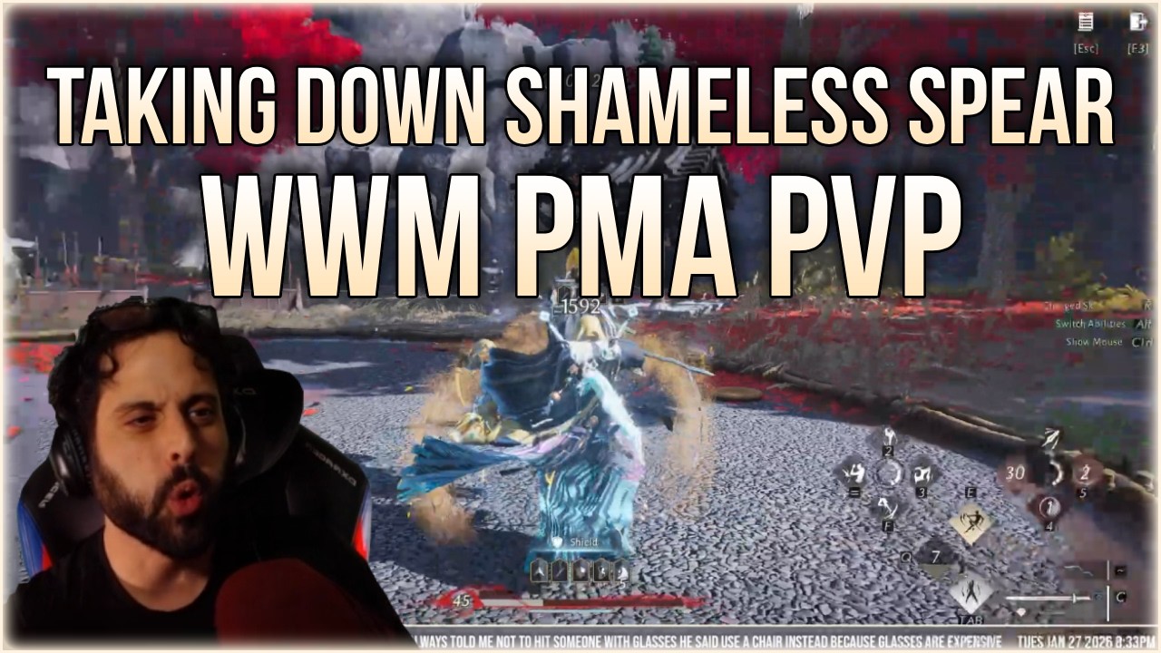 МЫ НЕНАВИДИМ БЕССТЫДНОЕ КОПЬЕ 😂 WWM 1V1 PVP