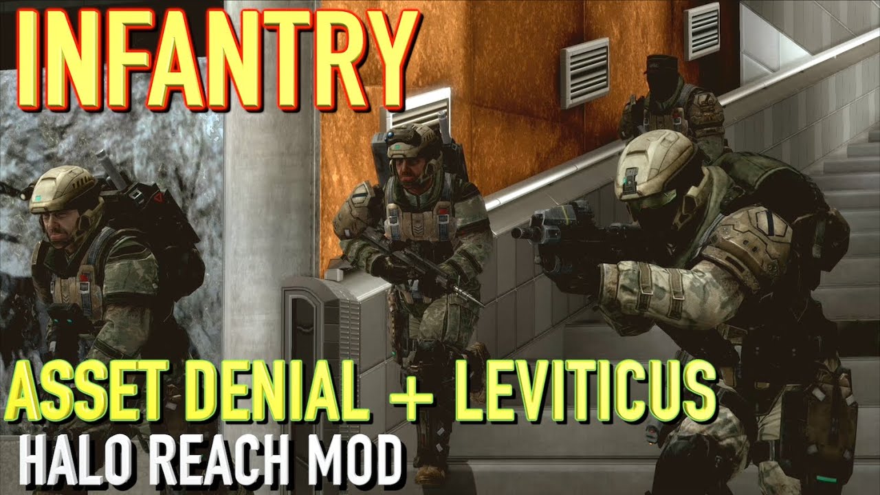 Я прохожу 9-й и 10-й уровни Halo Reach Infantry | Один из лучших модов Halo КОГДА-ЛИБО!