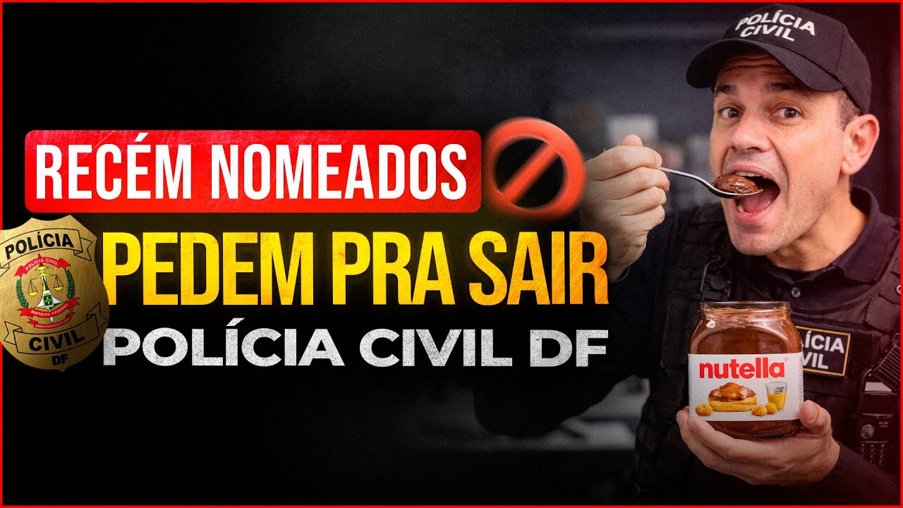 POLICIAIS PEDEM EXONERAÇÃO NA PC-DF E CAUSAM REPERCUSSÃO!