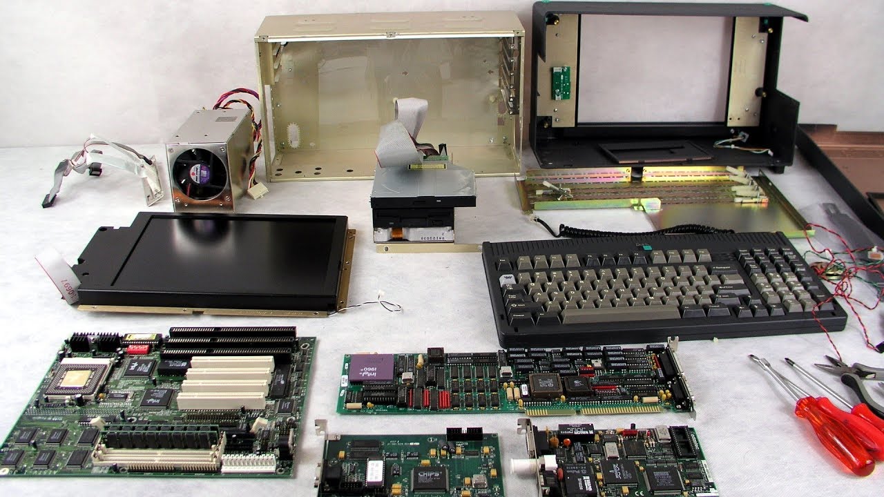 Retro PC: Dolch PAC 64 portable computer complete teardown