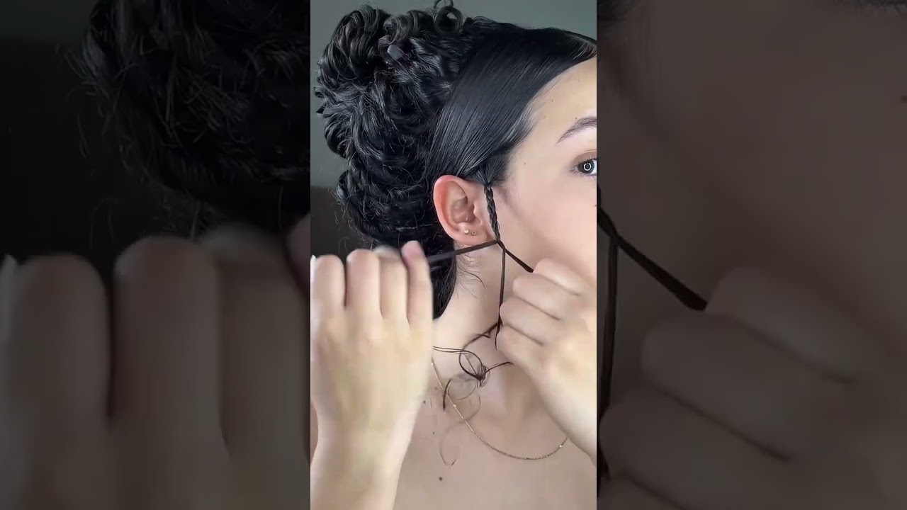 Penteado f&aacute;cil #cacheadas #salonlinecachos #cabelo #salonline #penteados