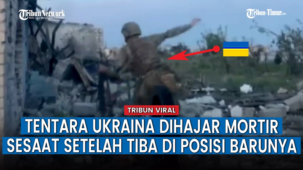 Tembakan Rusia Ganggu Perputaran Pasukan Ukraina