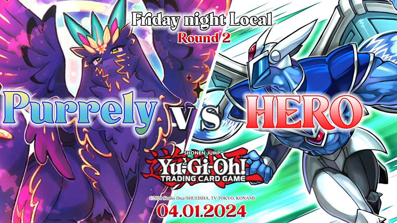 HERO vs Purrely LIVE DUEL January 2024 Yu-Gi-Oh!