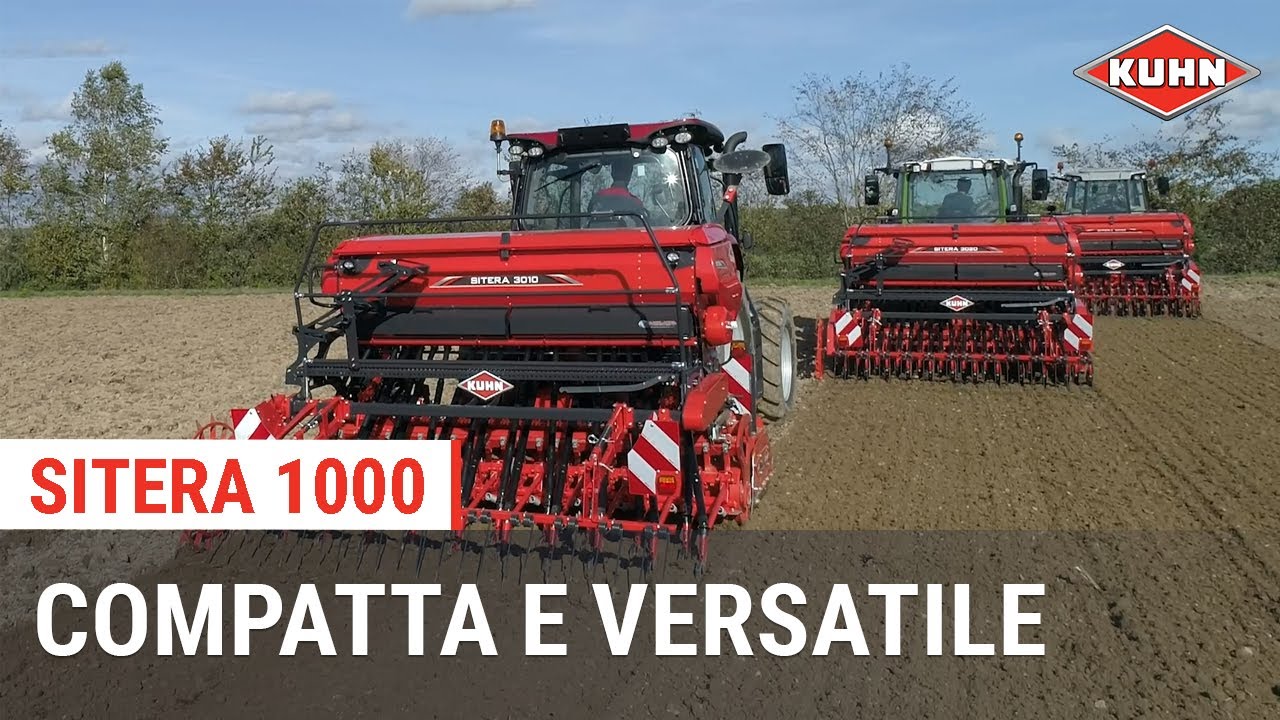 KUHN SITERA 1000 - Seminatrice combinata meccanica