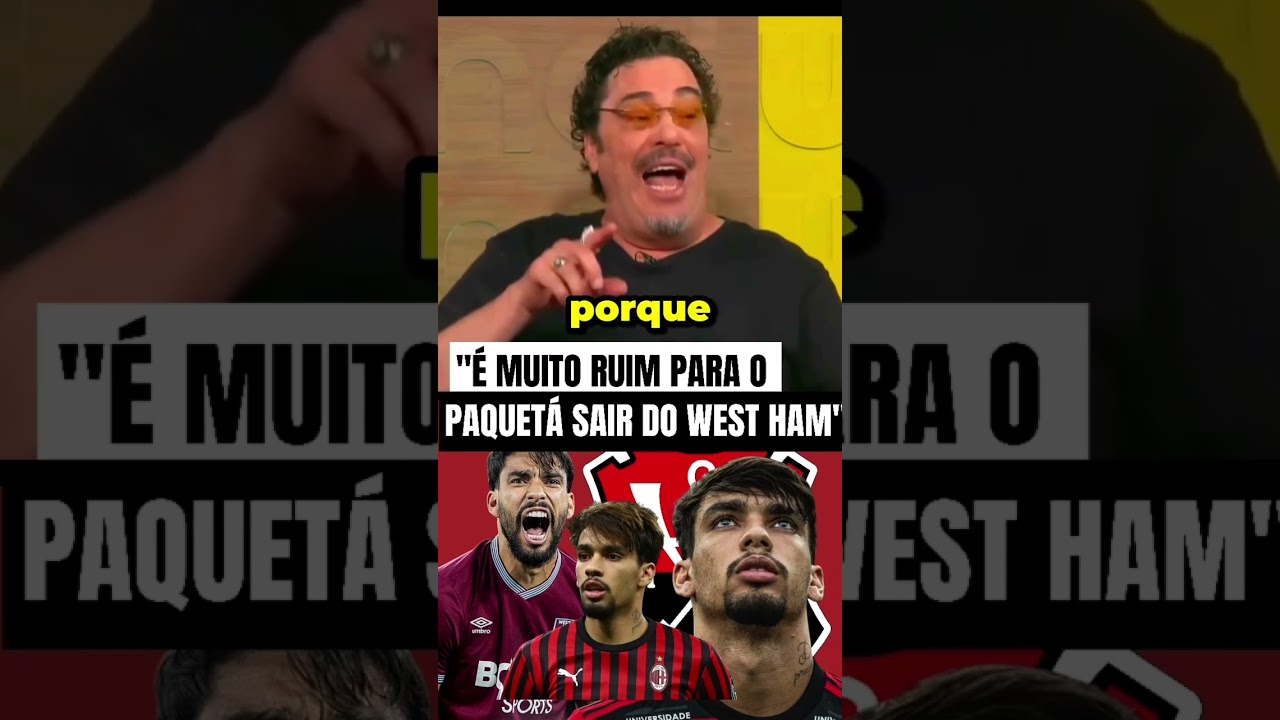 PAQUETÁ sair do West Ham é muito RUIM para ELE 