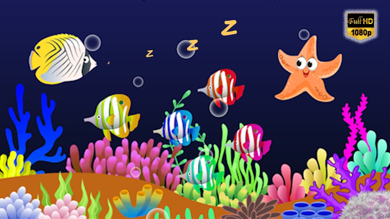 Overcome Insomnia Fast | Baby Sleep Music – Gentle Mozart Brahms fish Lullaby for Relaxing Sleep