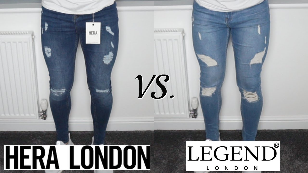 Best Fitting Skinny JEANS For Men (Hera London vs. Legend London)