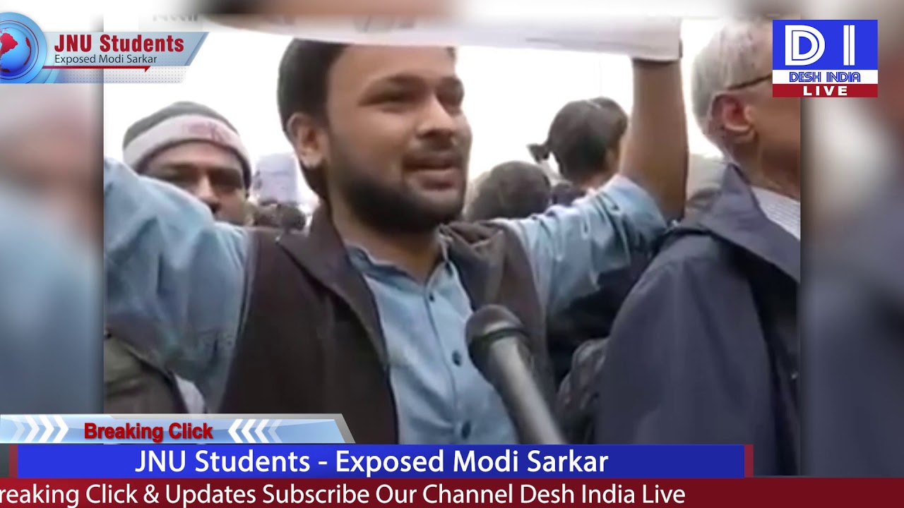 JNU Students Exposed Modi Sarkar