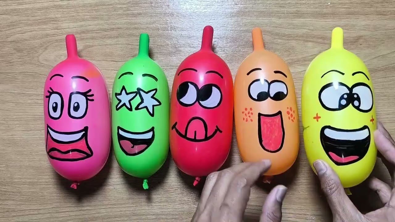 How to Make a Slime on Balloon – DIY Slime Tutorial with Fun Glitter-filled Slime Pops 631