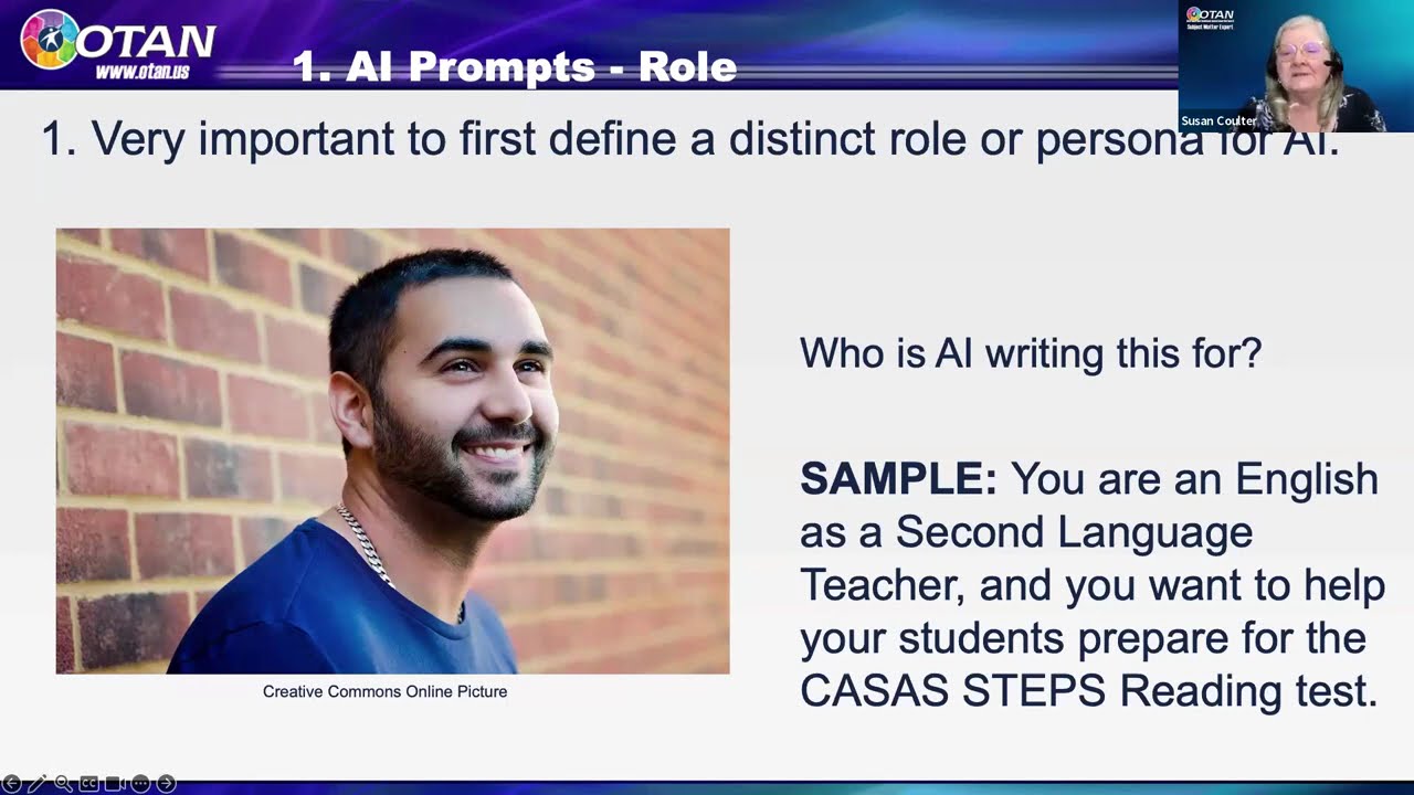 OTAN Tech Talk - Leveraging AI To Enhance CASAS STEPS Reading Test Preparation A Guide for Educators