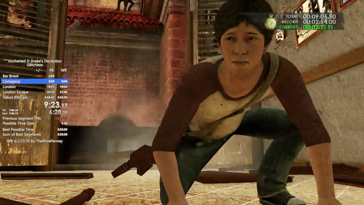 Uncharted 3 Glitchless Speedrun in 