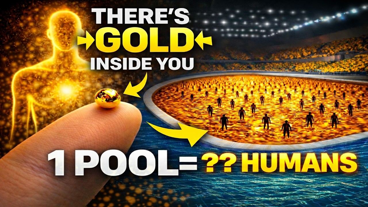 Your Body Has Gold: How Many Humans to Fill a Pool?