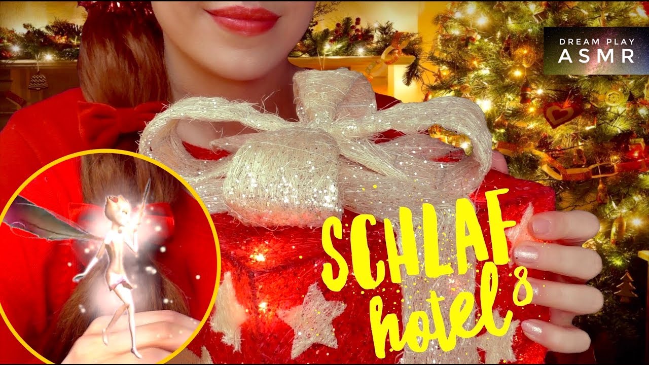 ⭐️ASMR ⭐️ SCHLAF Hotel mit Kaminfeuer am Heilig Abend 🎄| Dream Play ASMR