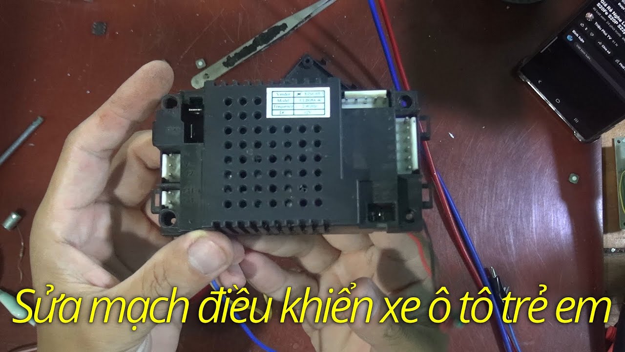 Sửa mạch ô tô điện trẻ em