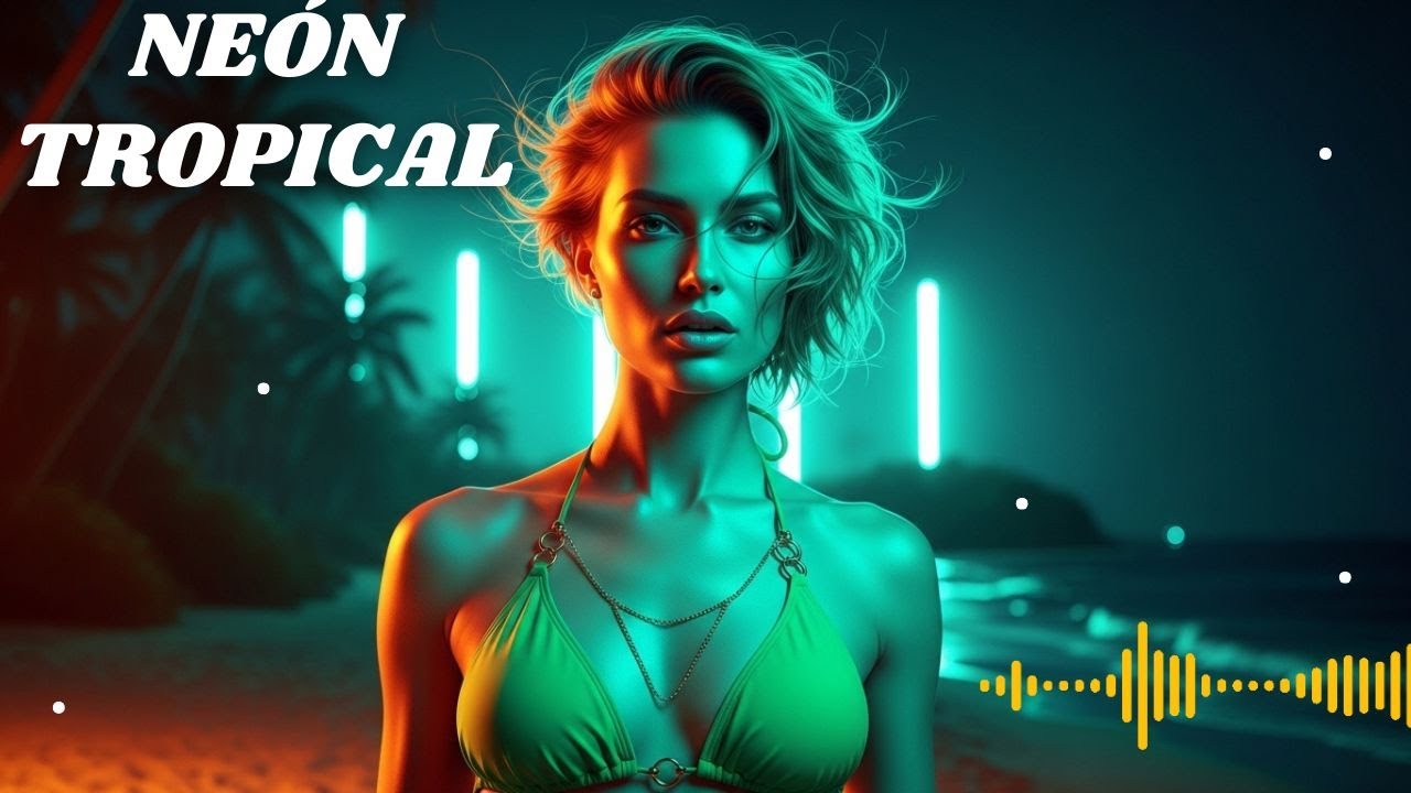 Neón Tropical 💚🔥 | LIVE Música AI Latina