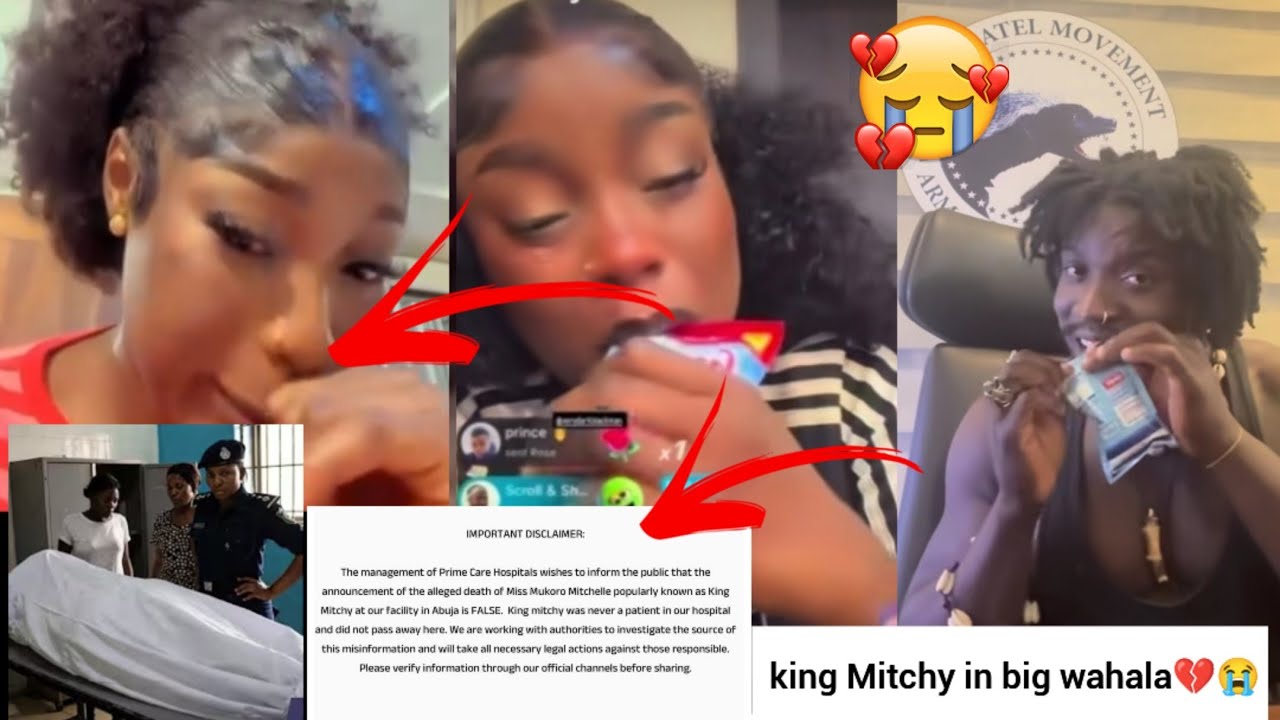 King Mitchy exposed after drinking hypo with vdm as prime care hospitals promise to sue her for fake
