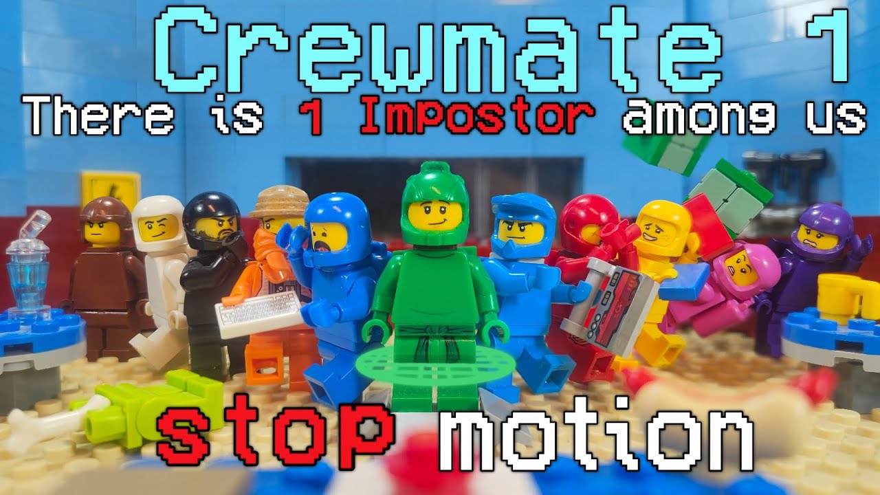 LEGO AMONG US- "CREWMATE" STOP-MOTION