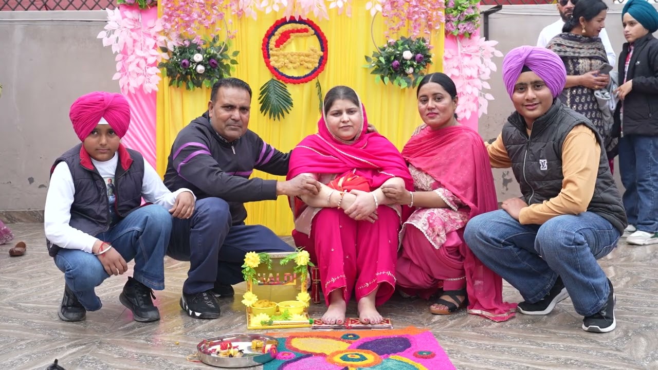 Batna & mehndi Ceremony Arshdeep Weds Gagandeep Singh Live By js_photo,video