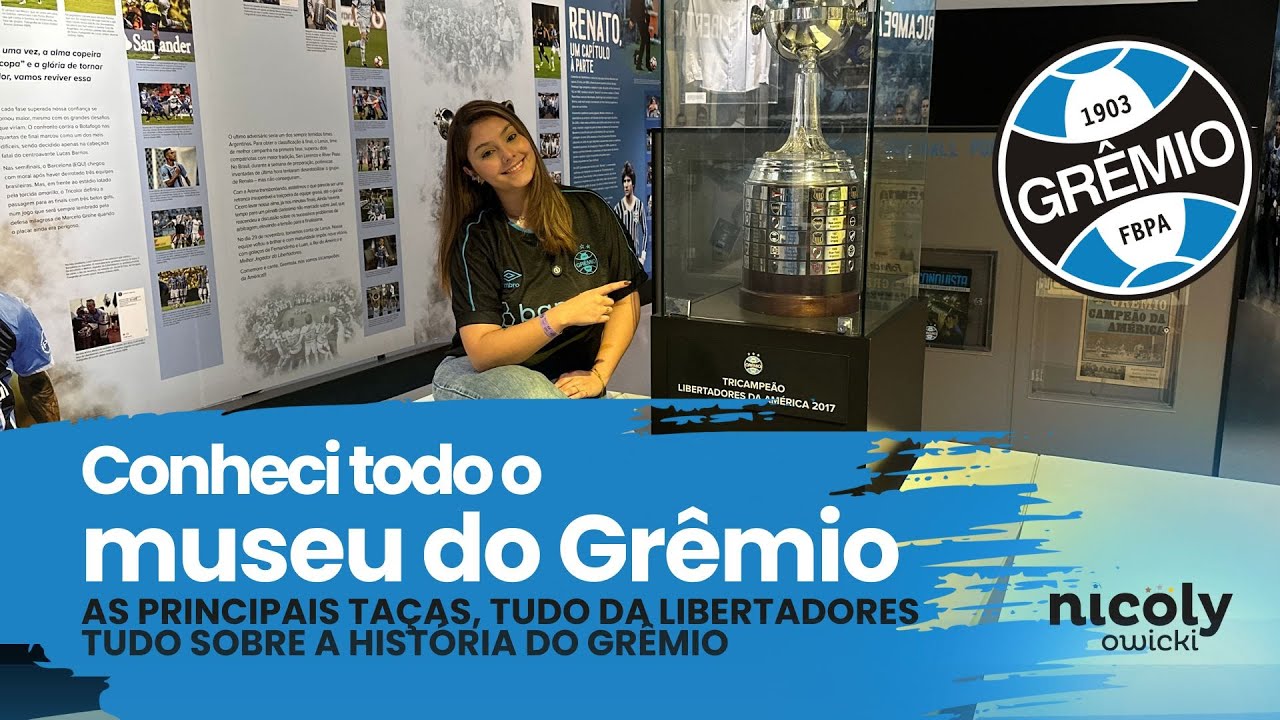 VISITEI O MUSEU DO GRÊMIO | A PRIMEIRA TAÇA DA HISTÓRIA | AS CAMISAS | OS ESTÁDIOS E MUITO MAIS