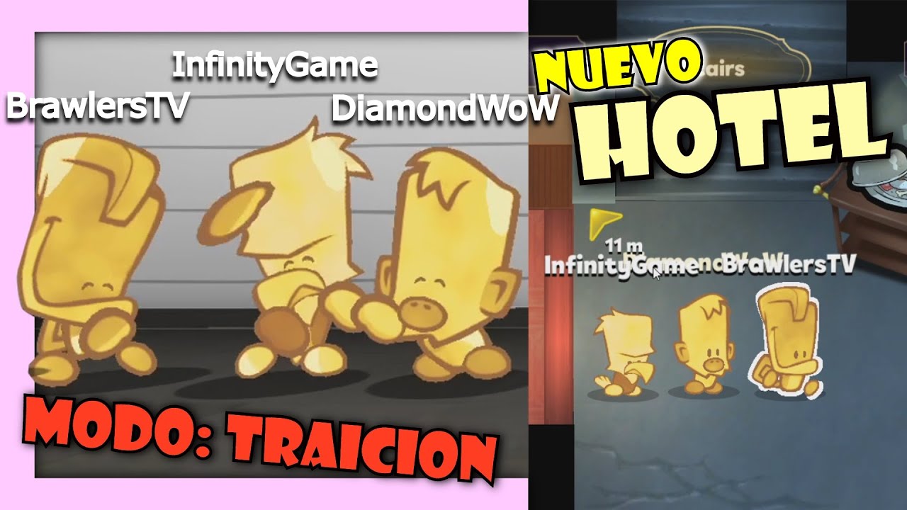 😈 MODO: TRAICION 💔 NUEVO MAPA ft. InfinityGame & BrawlersTV SUSPECTS Mystery Mansion *JUEGO GRATIS*