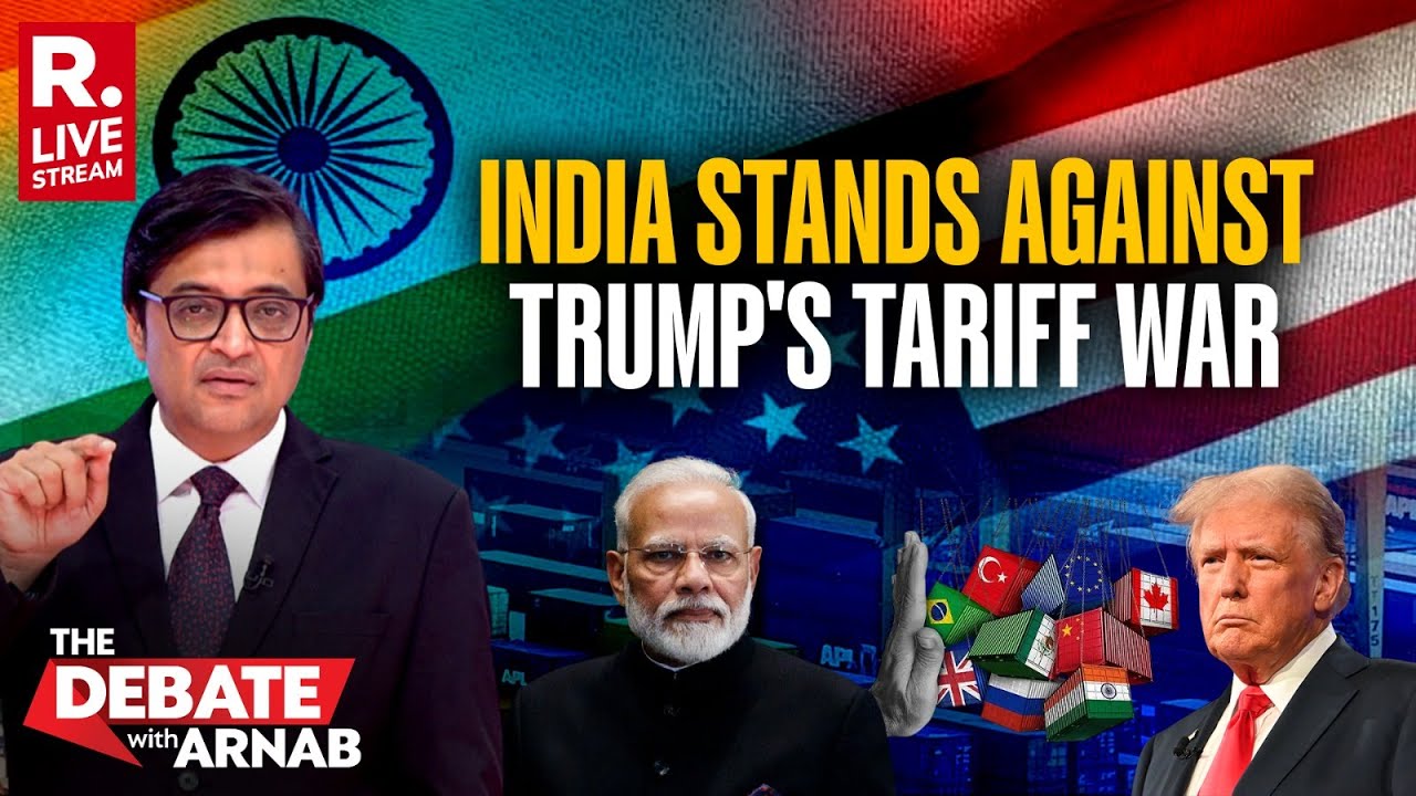 Debate With Arnab LIVE: PM Modi's Most Direct Message On Trump Tariff War