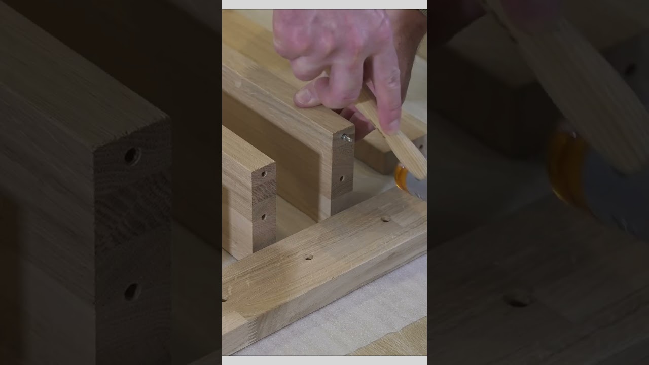 Claustra en bois &agrave; lames verticales - Reels Instagram