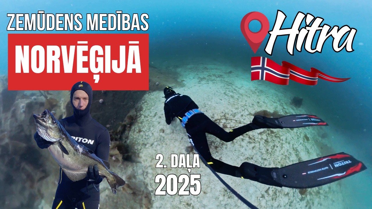 EP35 | Hitra - Zemūdens medības Norvēģijā 2025 | 2.daļa