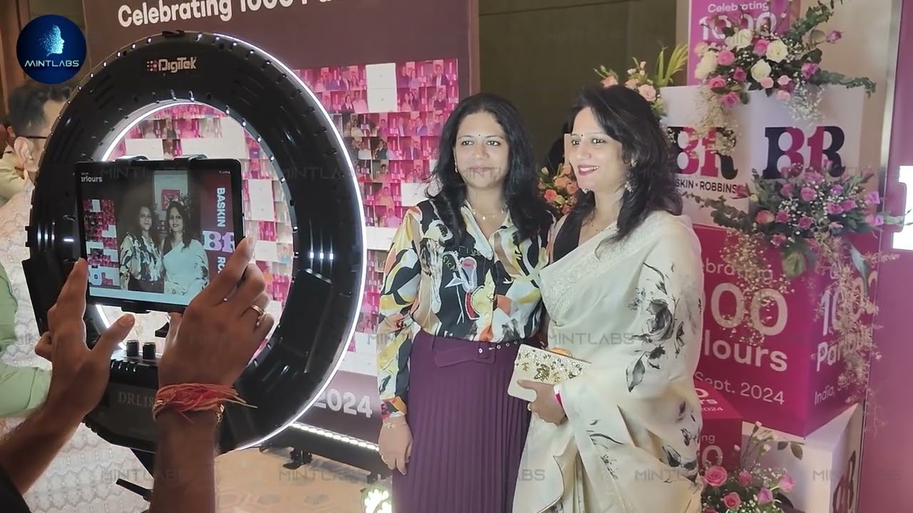 Physical Mosaic Wall | Baskin Robbins 1000 Parlours | Mintlabs Event Technologies