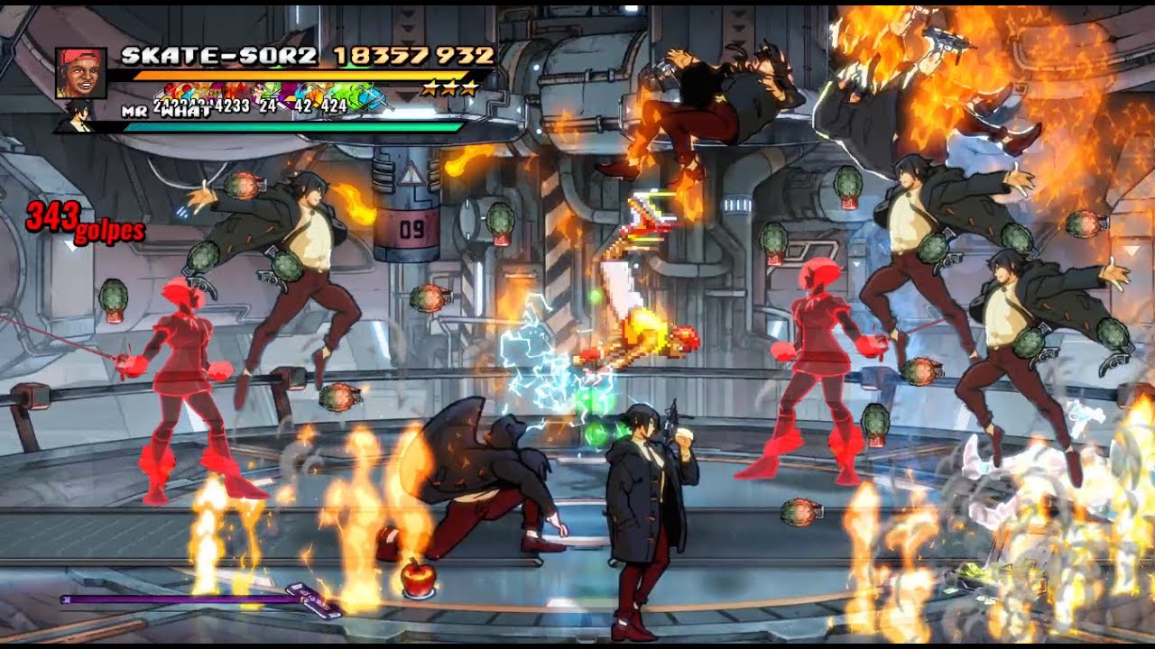 Streets Of Rage 4 - Skate SOR2 Survival Weekly 49 World Record (Level 101)