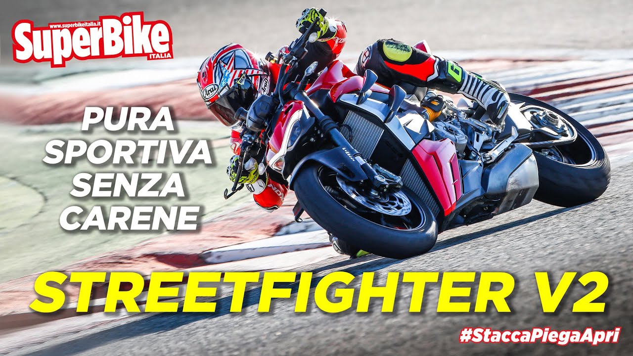FEELING da PANIGALE! La Ducati Streetfighter V2 è una race replica senza carene